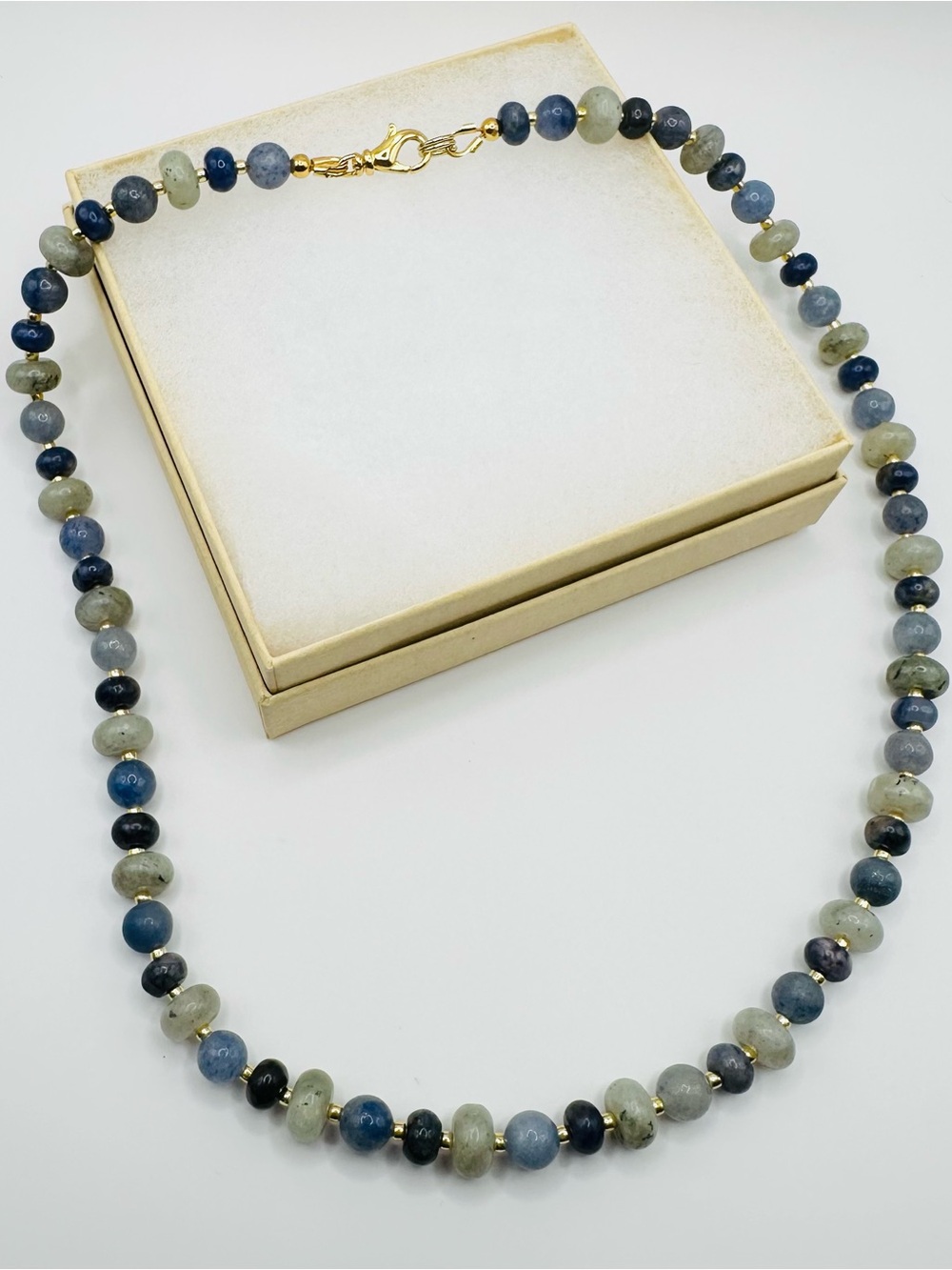 Handcrafted Gemstone Beaded Necklace